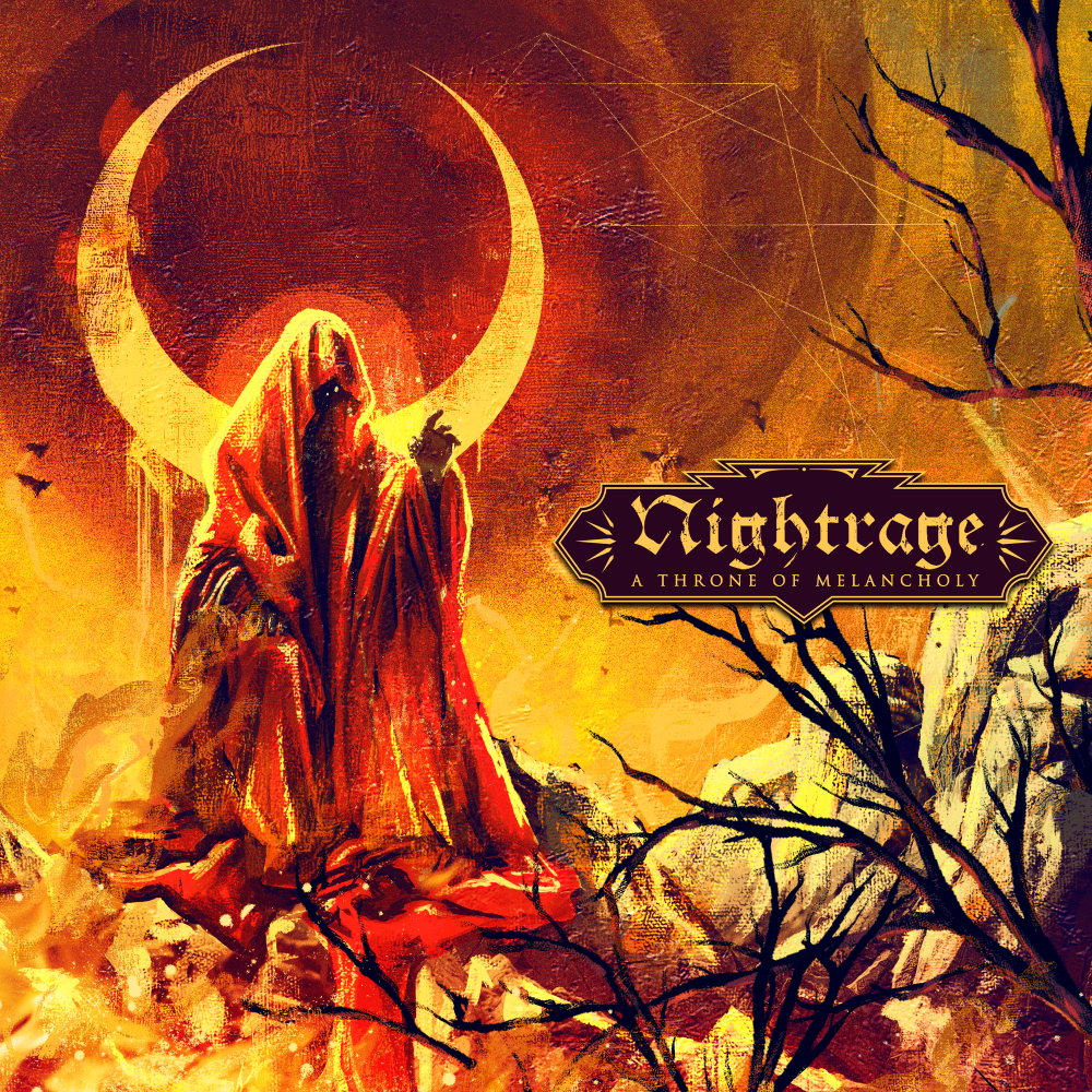 Nightrage - A Throne of Melancholy [single] (2024)